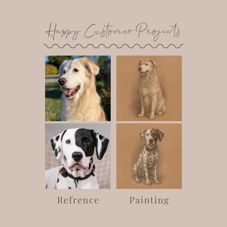 Antique Dog Sketch Custom Portrait, Hand Drawn Dog Drawing, Pet Lover Personalized Gift, Pet Loss Memorial Gift, Dog Painting from Photo