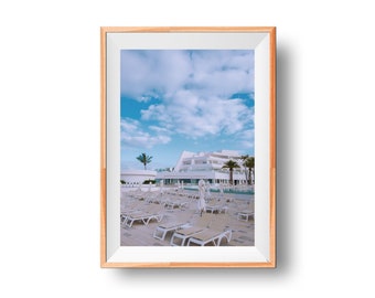Luxurious Resort Print, Travel Photo Art, Summer Vacation Poster, Exotic Destination Image, Premium Resort View, Holiday Photography