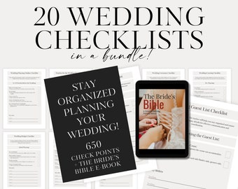 Wedding Checklist Printable Wedding Planning Checklist Wedding Checklist Template Wedding Plan Checklist Wedding Planner Checklist Template