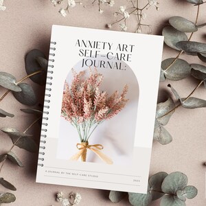 Kunsttherapie Angst Journal, Kunsttherapie Prompts, Mental Health Journal, Therapie Journal voor geestelijke gezondheid, Afdrukbare Journal Prompts