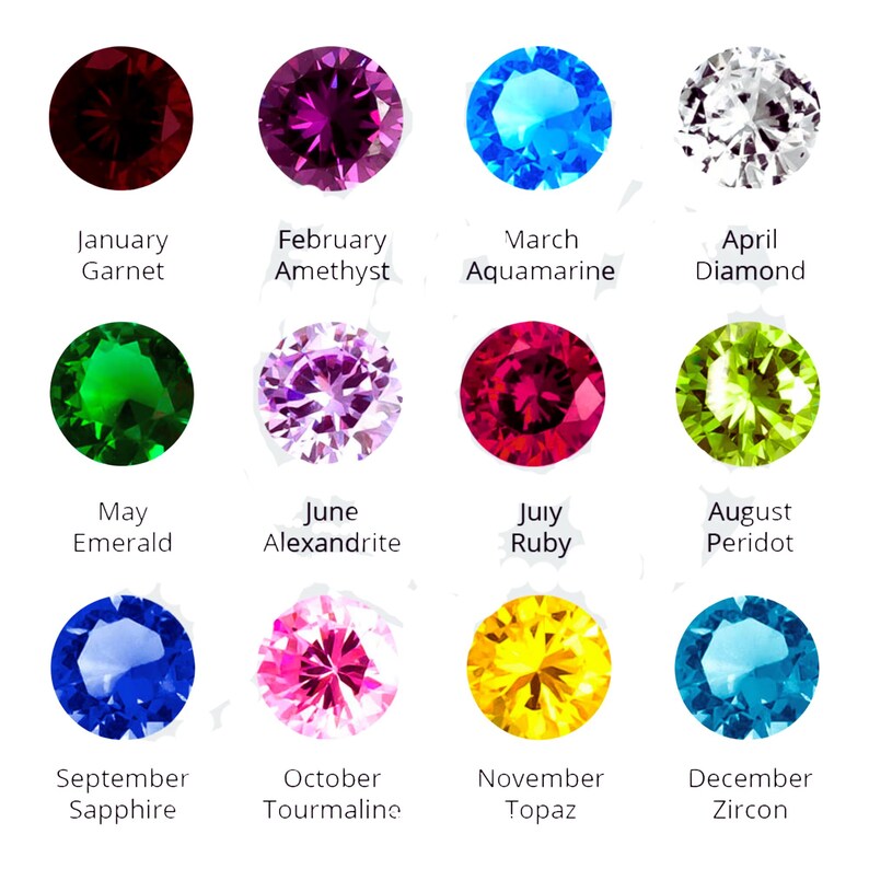 Personalized Tree of Life Necklace With Kids Names & Birthstones 925