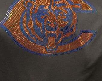 Bear inspired women’s spangle vnecks