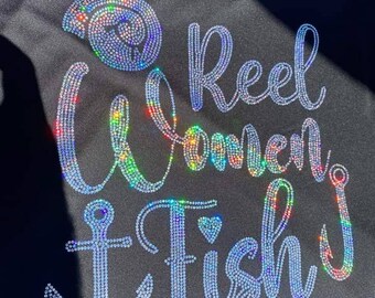 Spangle Reel women FISH!!! Women's bling.