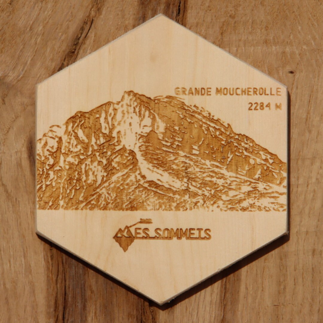 Wood Engraving Grande Moucherolle Etsy