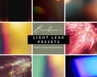 Diseño creativo para imágenes: 20 preajustes de fugas de luz de Paul Bradbury (preajuste de Lightroom).
