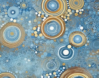 Celestial Aboriginal wall art Dreamtime Dreaming, Aboriginal style art, digital art for in download, spiritual connected Indigenous Inspired