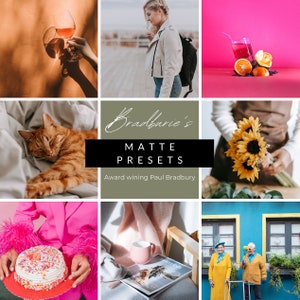 20 Beautiful Professional Matte Presets By award winning photographer Paul Bradbury