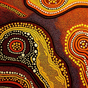 Art pintables 8 Original Beautiful Native Australian Aboriginal Prints Bundle of 8 digital prints Eclectic cultural art image 2