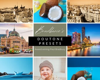 Adobe Presets 20 Professional Duotone Presets By award winning photographer Paul Bradbury