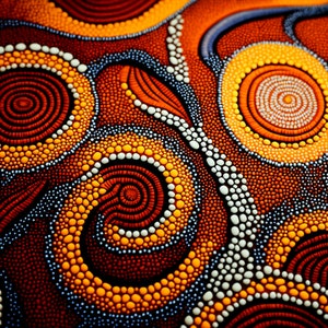 Art pintables 8 Original Beautiful Native Australian Aboriginal Prints Bundle of 8 digital prints Eclectic cultural art image 1