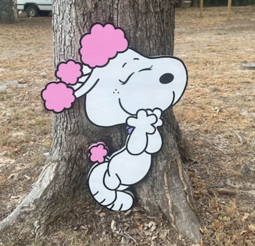 Snoopy's Girlfriend Fifi Winter Outdoor Yard Art Decoration Etsy