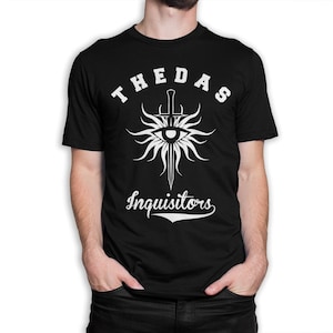Dragon Age Inquisition Thedas T-Shirt, Men&#39;s and Women&#39;s Sizes (bc-231)