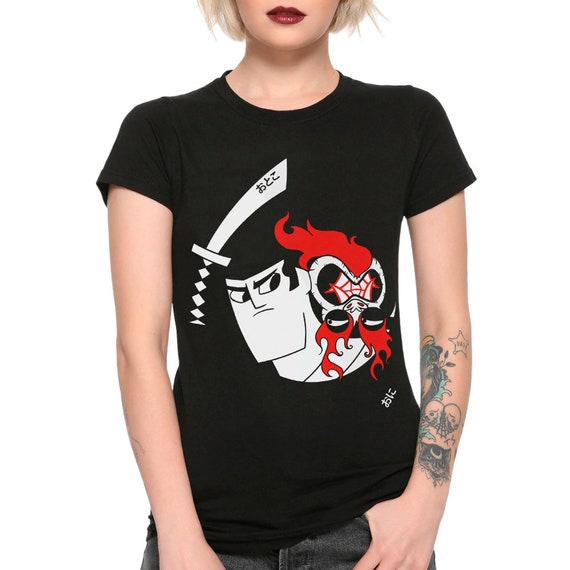 Samurai Jack and Aku T-shirt, Men's and Women's Sizes (bc-345) - Etsy