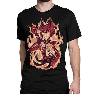 Hazbin Hotel Alastor T-Shirt, Men&#39;s and Women&#39;s Sizes (HEL-45511)
