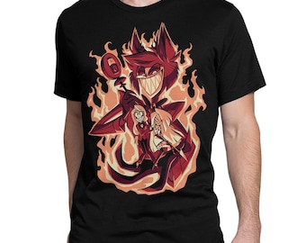 Hazbin Hotel Alastor T-Shirt, Men's and Women's Sizes (HEL-45511)