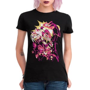 Helluva Boss Hazbin Hotel-T-shirt, heren- en damesmaten (HEL-44511)