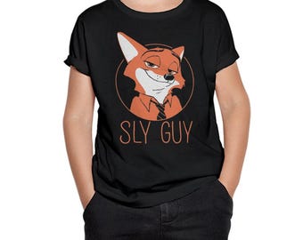 Zootopia Sly Guy Nick T-Shirt, Kids Sizes (ZTP-554710)