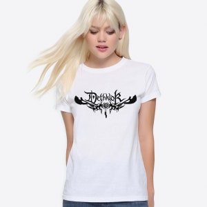 Camiseta con el logotipo de Dethklok Metalocalypse, tallas para hombre y mujer (DTH-19039)