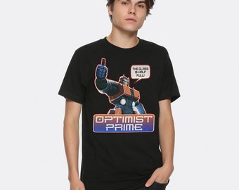 Optimist Prime Funny Optimus Prime T-Shirt, Transformers Shirt, Men's and Women's Sizes (MOV-23772)