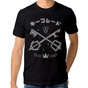 Kingdom Hearts Keyblades T-Shirt, Männer- und Frauengrößen (bc-251)
