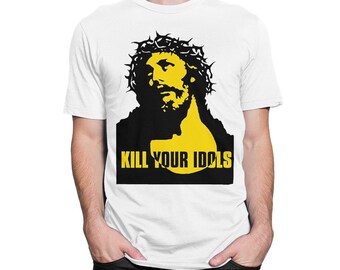 Jesus Kill Your Idols Rock T-Shirt, Men's and Women's Sizes (bc-269)