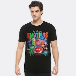 Inside Out Feel All Your Emotions T-Shirt, Men&#39;s Women&#39;s Kids Sizes (NSD-992521)