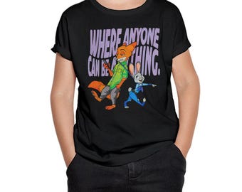 Zootopia Judy and Nick T-Shirt, Kids Sizes (ZTP-554920)