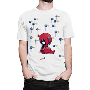 Baby Deadpool T-Shirt, Men&#39;s and Women&#39;s Sizes (bc-348)