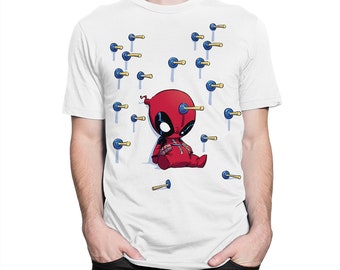Camiseta de Deadpool para bebé, tallas para hombre y mujer (bc-348)