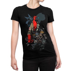 Hellboy Comics T-Shirt, Men's and Women's Sizes bc-197 image 2