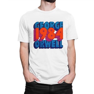 George Orwell 1984 Graphic T-Shirt, Men&#39;s and Women&#39;s Sizes (bc-147)