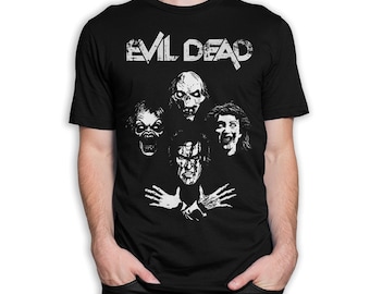 Camiseta de Evil Dead y Ash, tallas para hombre y mujer (bc-198)