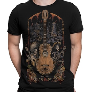 Coco 2017 Art T-Shirt, Men&#39;s and Women&#39;s Sizes (bc-278)