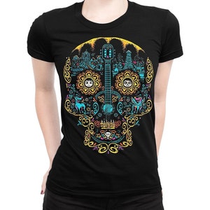 Camiseta de calavera de Coco, tallas para hombre y mujer (bc-279)
