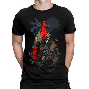 Hellboy Comics T-Shirt, Men's and Women's Sizes bc-197 image 1