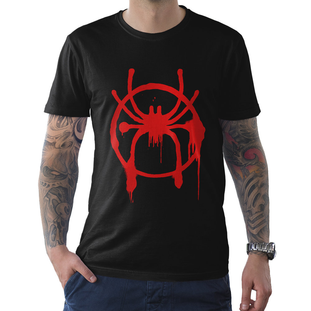 マイルス・モラレス スパイダーマン ロゴTシャツ、メンズ＆レディース