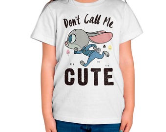 Maglietta Zootropolis Don't Call Me Cute Judy, taglie per bambini (ZTP-454920)