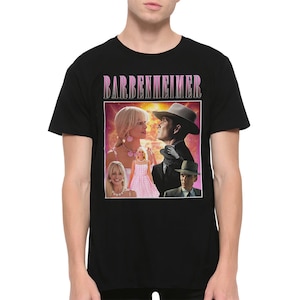 Barbenheimer Oppenheimer T-Shirt, Men&#39;s and Women&#39;s Sizes (MOV-28981)