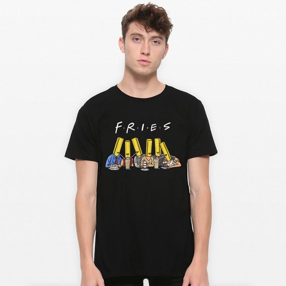 フライドポテトフレンズおもしろTシャツ、メンズ・レディースサイズ