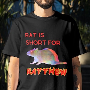 Rat Tshirt, Dumb Shirt, Oddly Specific Shirt, Gen Z Meme, Unhinged Shirt, Shirt Joke Gift, Dumb Shirt, Cursed Tshirt, Unisex Jerma Tshirt,