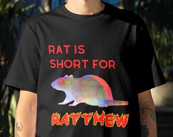 Rat Tshirt, Dumb Shirt, Oddly Specific Shirt, Gen Z Meme, Unhinged Shirt, Shirt Joke Gift, Dumb Shirt, Cursed Tshirt, Unisex Jerma Tshirt,