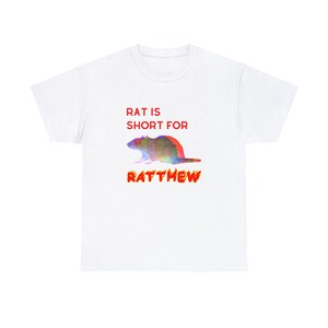 Rat Tshirt, Dumb Shirt, Oddly Specific Shirt, Gen Z Meme, Unhinged Shirt, Shirt Joke Gift, Dumb Shirt, Cursed Tshirt, Unisex Jerma Tshirt, image 8
