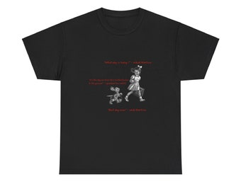 T-shirt humour Martine, t-shirt humour noir, chemise étrangement spécifique, t-shirt maudit