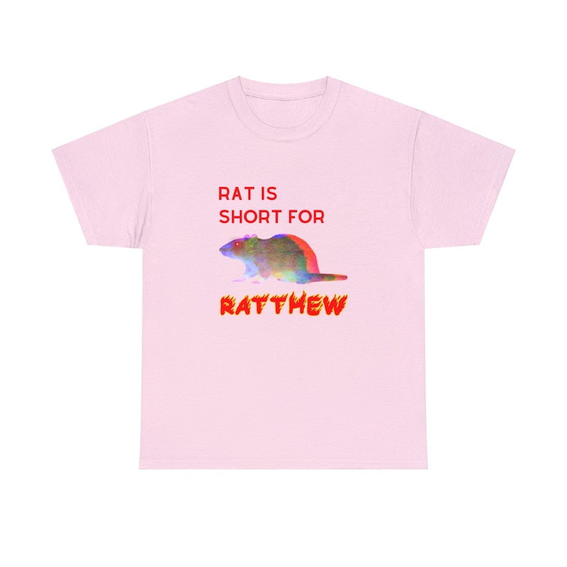 Rat Tshirt, Dumb Shirt, Oddly Specific Shirt, Gen Z Meme, Unhinged Shirt, Shirt Joke Gift, Dumb Shirt, Cursed Tshirt, Unisex Jerma Tshirt, image 4