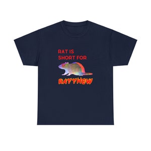 Rat Tshirt, Dumb Shirt, Oddly Specific Shirt, Gen Z Meme, Unhinged Shirt, Shirt Joke Gift, Dumb Shirt, Cursed Tshirt, Unisex Jerma Tshirt, image 5
