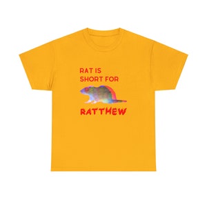 Rat Tshirt, Dumb Shirt, Oddly Specific Shirt, Gen Z Meme, Unhinged Shirt, Shirt Joke Gift, Dumb Shirt, Cursed Tshirt, Unisex Jerma Tshirt, image 9