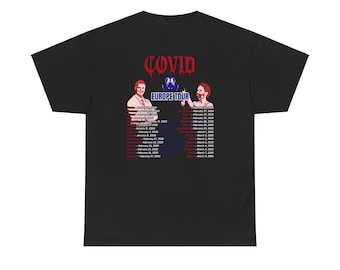 Covid Euro tour 2020, camiseta de la gira mundial, camiseta Plague, camiseta jerma, camiseta gráfica, camiseta extrañamente específica, camiseta divertida, ropa divertida