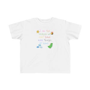 Funny toddler tshirt, Cute Toddler shirt, vribrant color tshirt, made in USA, gift for toddler, fashion for kids,