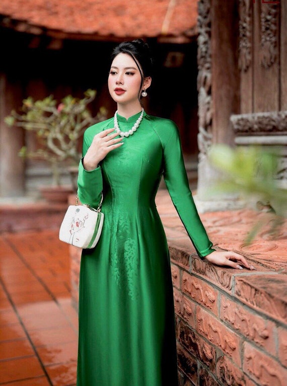 green emerald velvet dress The Lucetta Dress in Emerald Baroque Floral