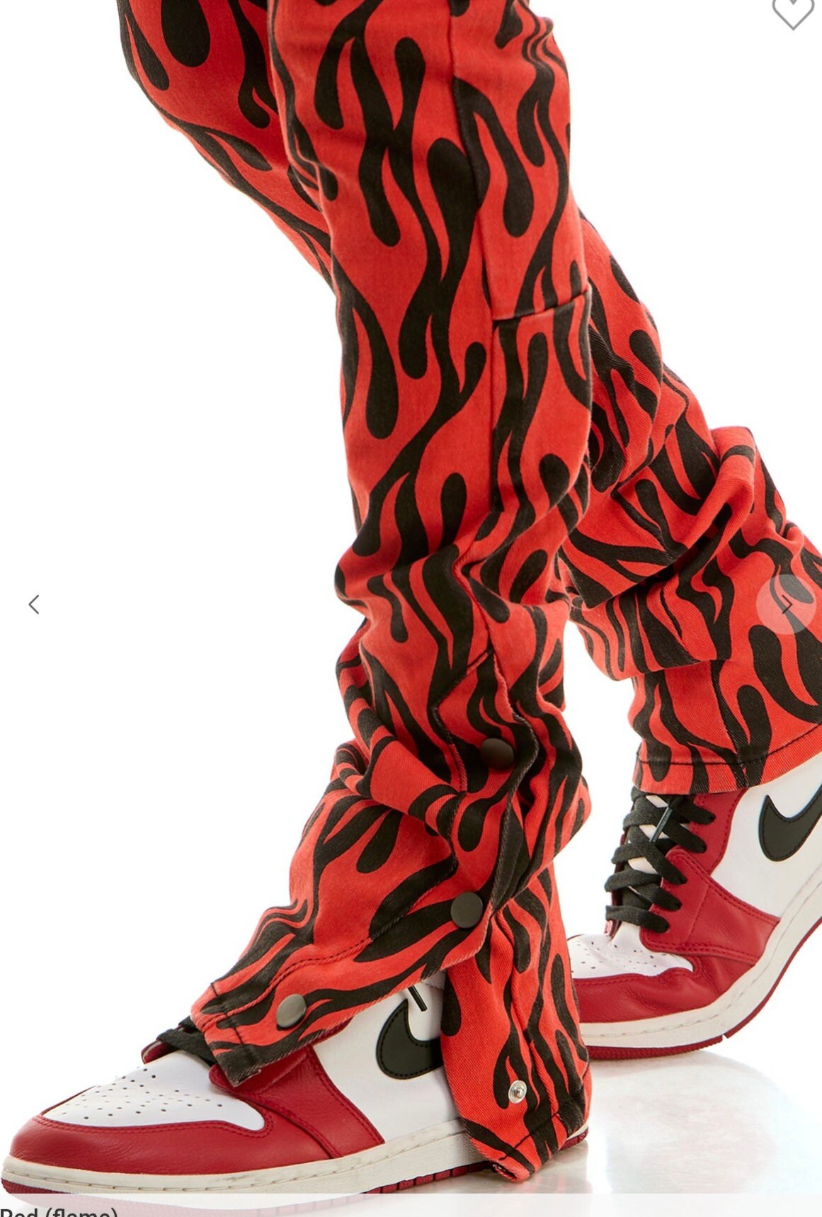 Red Flame Jean|men Jean| Men Pant| Gift for Him| Urban Style